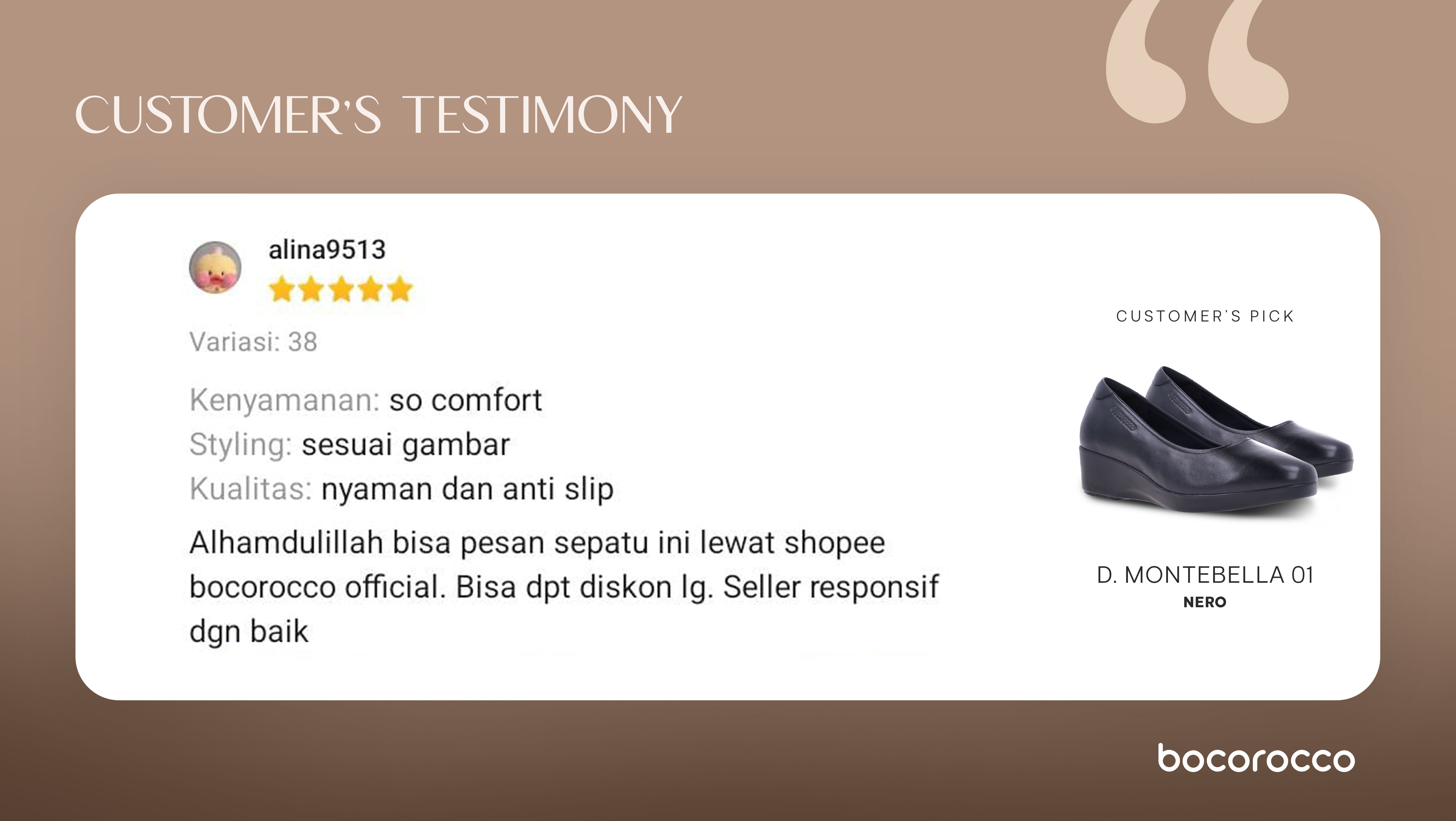 Customer Testimony 6