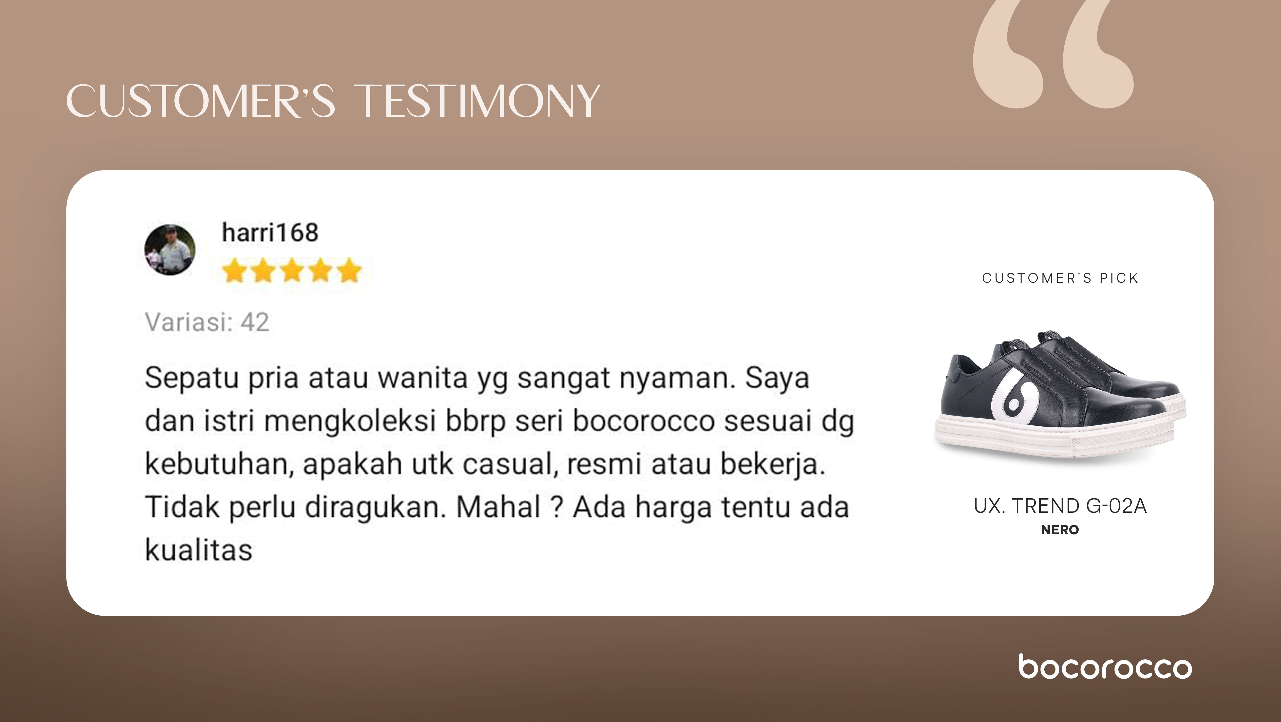 Customer Testimony 7